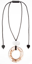 Load image into Gallery viewer, ZSISKA DESIGN - ADJUSTABLE CORD - CIRCLE - PENDANT - ORGANIC