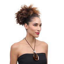 Load image into Gallery viewer, ZSISKA DESIGN - ADJUSTABLE CORD - OVAL - PENDANT - ORGANIC