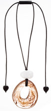 Load image into Gallery viewer, ZSISKA DESIGN - ADJUSTABLE CORD - OVAL - PENDANT - ORGANIC
