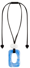Load image into Gallery viewer, ZSISKA DESIGN - ADJUSTABLE CORD - RECTANGLE - PENDANT - ORGANIC