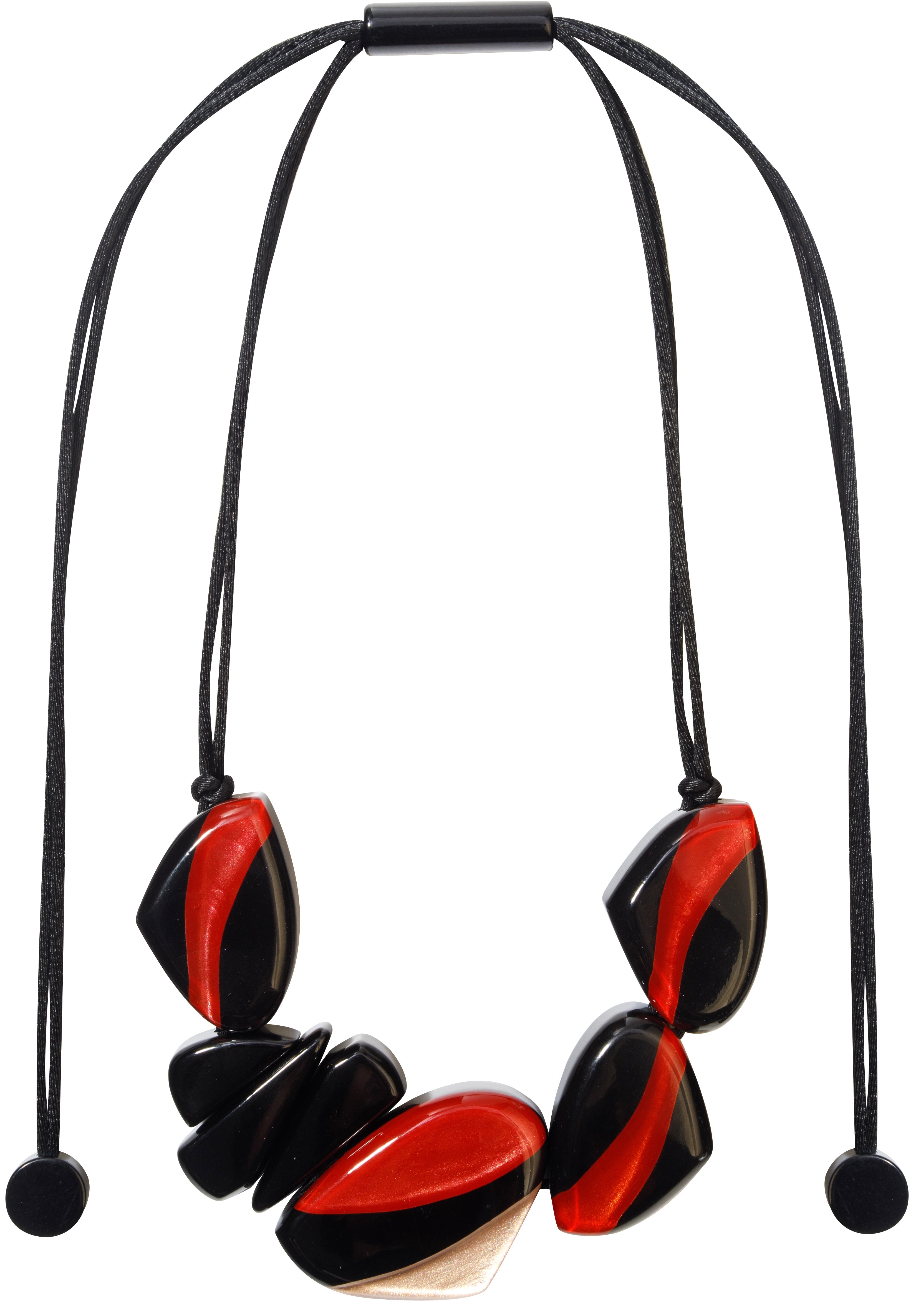 ZSISKA DESIGN ADJUSTABLE CORD NECKLACE JEZEBEL - Main Image