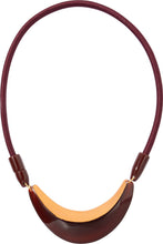 Load image into Gallery viewer, ZSISKA DESIGN Crescence 1-Bead Magnet Necklace