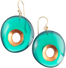 Load image into Gallery viewer, ZSISKA DESIGN Crescence 1-Bead Short Hook Earrings