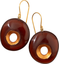 Load image into Gallery viewer, ZSISKA DESIGN Crescence 1-Bead Short Hook Earrings