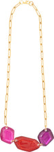 Load image into Gallery viewer, ZSISKA DESIGN Pedra 3-Bead Necklace