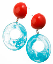 Load image into Gallery viewer, ZSISKA DESIGN - PIN EARRING - 2 BEAD - EARRING - ORI