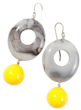 Load image into Gallery viewer, ZSISKA DESIGN - SHORT HOOK EARRING - 2 BEAD - EARRING - ORI