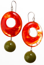 Load image into Gallery viewer, ZSISKA DESIGN - SHORT HOOK EARRING - 2 BEAD - EARRING - ORI