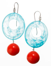 Load image into Gallery viewer, ZSISKA DESIGN - SHORT HOOK EARRING - 2 BEAD - EARRING - ORI