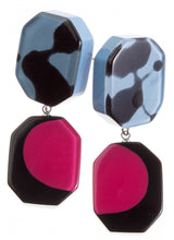 Load image into Gallery viewer, ZSISKA DESIGN - PIN EARRING - 2 BEAD - EARRING - CENTURY