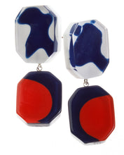 Load image into Gallery viewer, ZSISKA DESIGN - PIN EARRING - 2 BEAD - EARRING - CENTURY