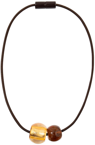 ZSISKA DESIGN Radiance 2-Bead Magnet Necklace