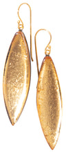 Load image into Gallery viewer, ZSISKA Design Radiance 1-Bead Earrings - Gold Foil