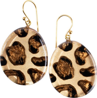 ZSISKA DESIGN Autumn 1-Bead Short Hook Earrings