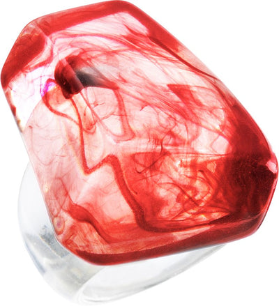 ZSISKA DESIGN Emocion Ring — Manta Red
