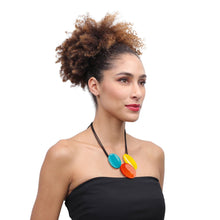 Load image into Gallery viewer, ZSISKA DESIGN - ADJUSTABLE CORD - 3 BEAD - NECKLACE - PASSION