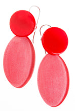 Load image into Gallery viewer, ZSISKA DESIGN - SHORT HOOK EARRING - 2 BEAD - EARRING - PASSION