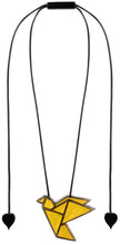 Load image into Gallery viewer, ZSISKA DESIGN - ADJUSTABLE CORD - BIRD - PENDANT - ORIGAMI