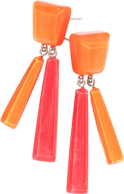 ZSISKA Design Luz 3-Bead Earrings - Luz 1