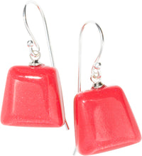 Load image into Gallery viewer, ZSISKA Design Luz 1-Bead Earrings - Crimson