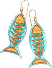 Load image into Gallery viewer, ZSISKA Design Pisce 1-Bead Earrings - Emerald