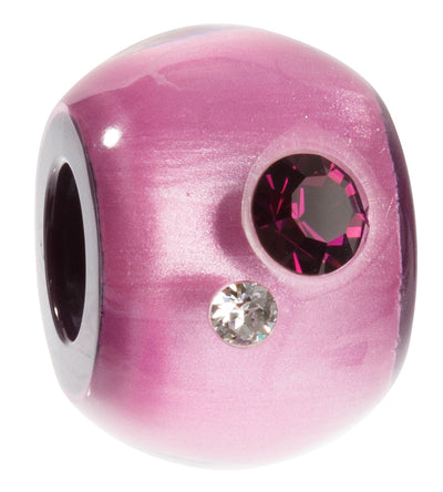 BLISS BY ZSISKA - BLISS BEAD - BLISS BEAD - LUXX - LAVENDER WITH CRYSTALS