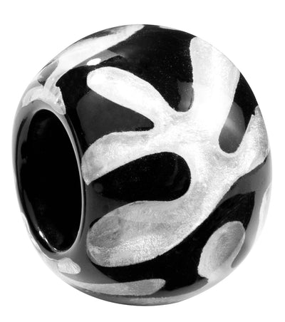 BLISS BY ZSISKA - BLISS BEAD - BLISS BEAD - GLITZ - HENRI MATISSE - BLACK & SILVER