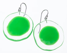 Load image into Gallery viewer, PRUE BY ZSISKA - SHORT HOOK EARRING - LARGE - EARRING - FLORA