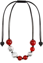 Load image into Gallery viewer, PRUE BY ZSISKA - ADJUSTABLE CORD - 8 BEAD NECKLACE - ORBEADZ