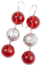 Load image into Gallery viewer, PRUE BY ZSISKA - SHORT HOOK EARRING - 3 BEAD - ORBEADZ