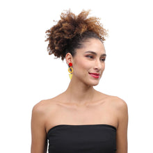 Load image into Gallery viewer, PRUE BY ZSISKA - PIN EARRING - 3 BEAD - EARRING - GEO