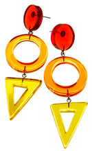 Load image into Gallery viewer, PRUE BY ZSISKA - PIN EARRING - 3 BEAD - EARRING - GEO