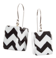 Load image into Gallery viewer, PRUE BY ZSISKA - SHORT HOOK EARRING - SINGLE BEAD - EARRING - FIESTA