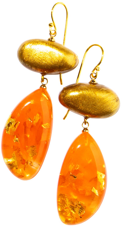 PRUE by ZSISKA - EARRING - PYRITE