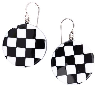 PRUE by ZSISKA Checkmate 1-Bead Earrings