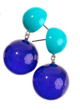 Load image into Gallery viewer, PRUE by ZSISKA Bauble 2-Bead Earrings - Crimson