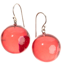 Load image into Gallery viewer, PRUE by ZSISKA Bauble 1-Bead Earrings - Crimson