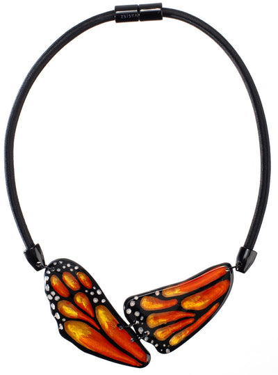 PRUE by ZSISKA Papillon 2-Bead Adjustable Necklace