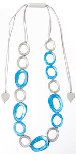 ZSISKA DESIGN - HALOS - Necklace 15 Beads Adjustable