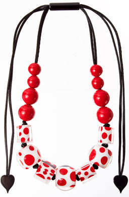 ZSISKA DESIGN - BELLISIMA - Necklace 15 Beads Adjustable