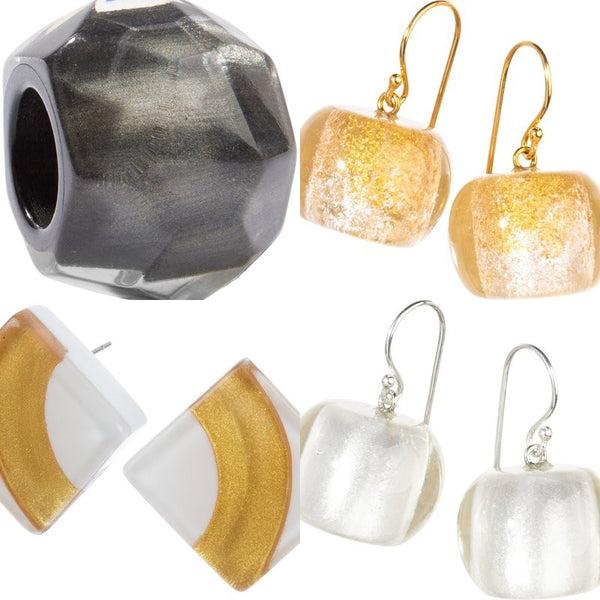 Musee Series collection — handmade resin jewellery by ZSISKA