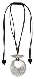 ZSISKA DESIGN - ADJUSTABLE CORD - PENDANT - PRECIOUS