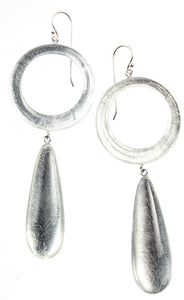 ZSISKA DESIGN - SHORT HOOK EARRING - PRECIOUS