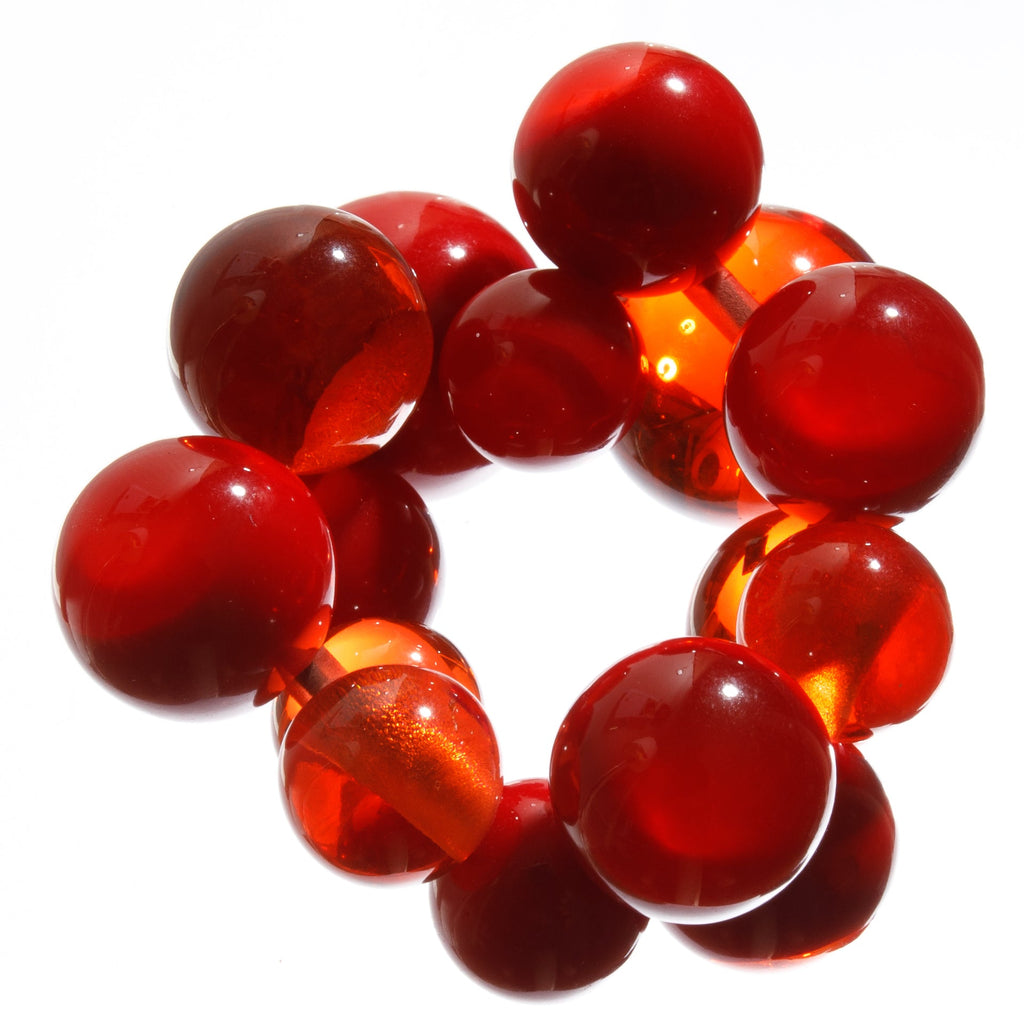 ZSISKA DESIGN - BOLAS - 15 Bead Elastic Bracelet