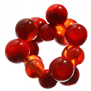 ZSISKA DESIGN - BOLAS - 15 Bead Elastic Bracelet