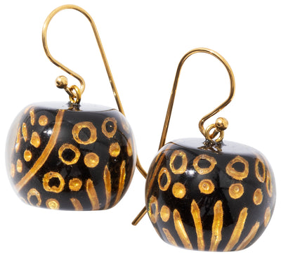 BLISS by ZSISKA Musee Series Earrings — Dotted, gold