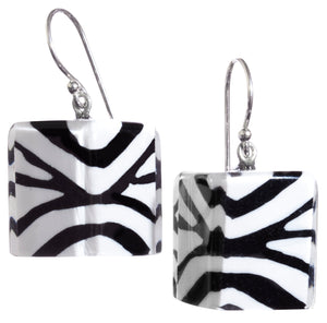 BLISS by ZSISKA - EARRING in Zebra - MUSEE Series