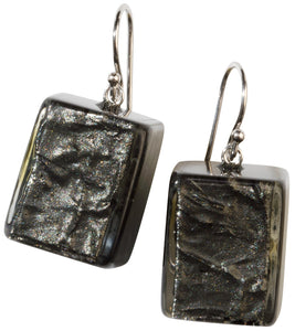 BLISS BY ZSISKA - SHORT HOOK EARRING - MUSEE - ANTHRACITE