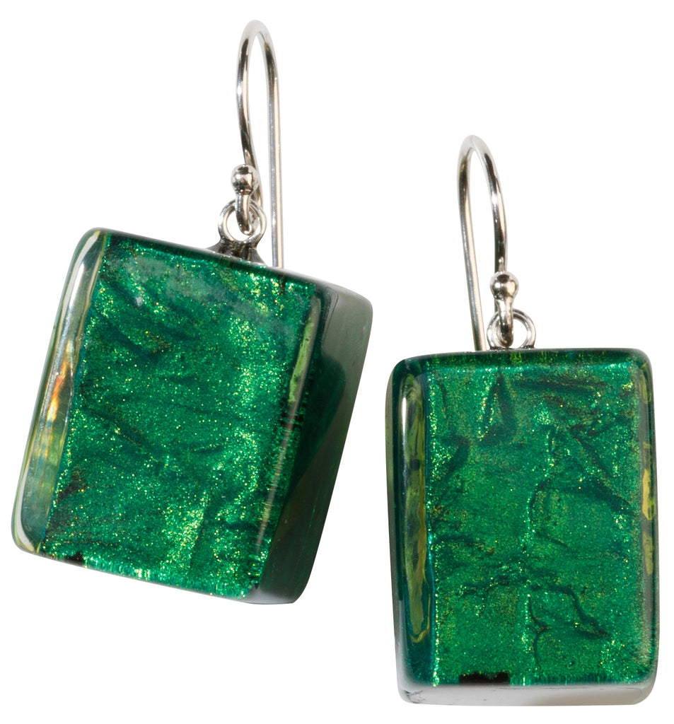 BLISS BY ZSISKA - SHORT HOOK EARRING - MUSEE - GREEN