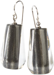 BLISS BY ZSISKA - SHORT HOOK EARRING - MUSEE - ANTHRACITE